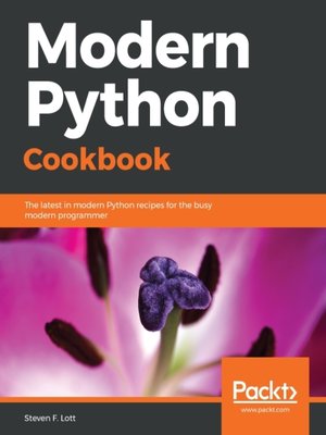 cover image of Modern Python Cookbook